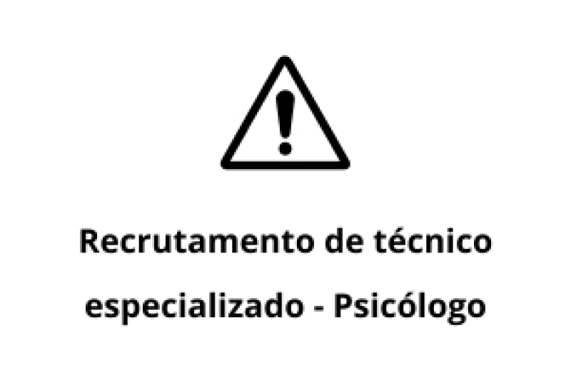 Recrutamento - Psicólogo - 16/03/2026