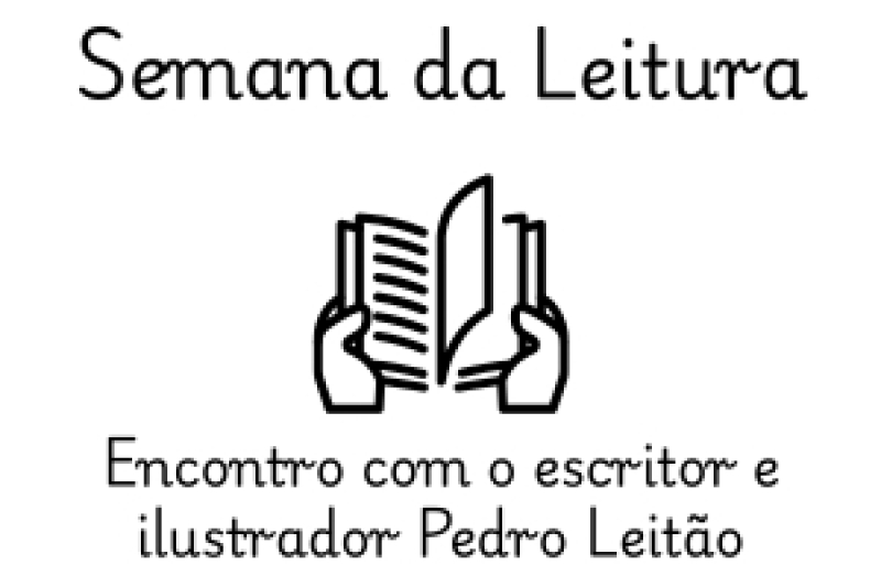 Encontro com o escritor e ilustrador Pedro Leitão