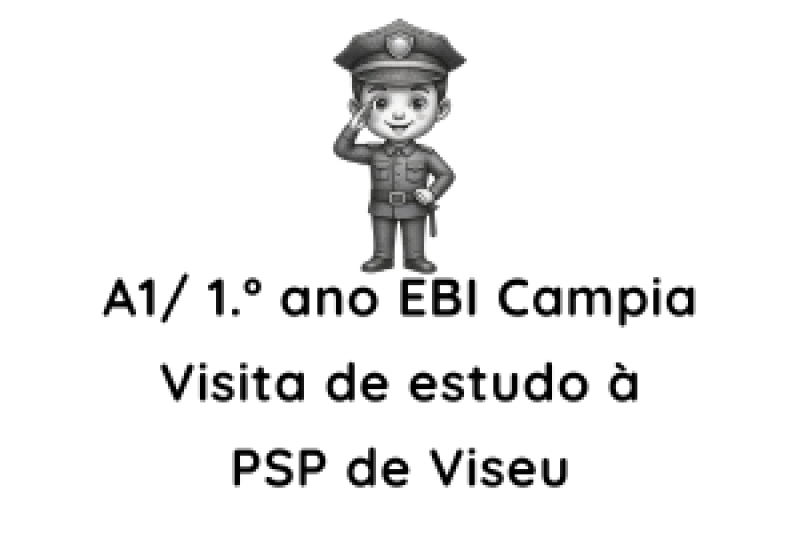 Visita de Estudo às Instalações da Polícia de Segurança Pública (PSP) de Viseu 